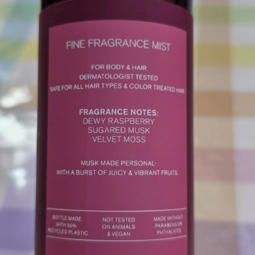 Bath & Body Works Fruity Musk Fine Fragrance Body Mist 8oz NEW RARE